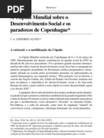 alves, j. a. lindgren. a cúpula mundial sobre o desenvolvimento social e os paradoxos de copenhague (1997)