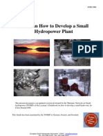 Guide On How To Develop A Small Hydropower Plant (ESHA 2004)