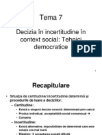 Tema 7 Tehnicidemocratice 2007