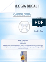 PATOLOGIA BUCAL I - Cariologia PDF