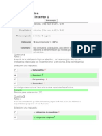 Autoevaluación UNIDAD 2 DESARROLLO HUMANO