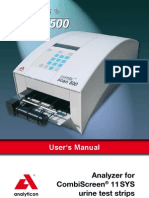 Analyticon Combi Scan 500 - User Manual