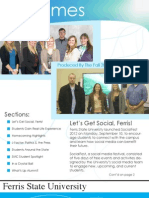 Ferris State University TPC Newsletter 2012-2013