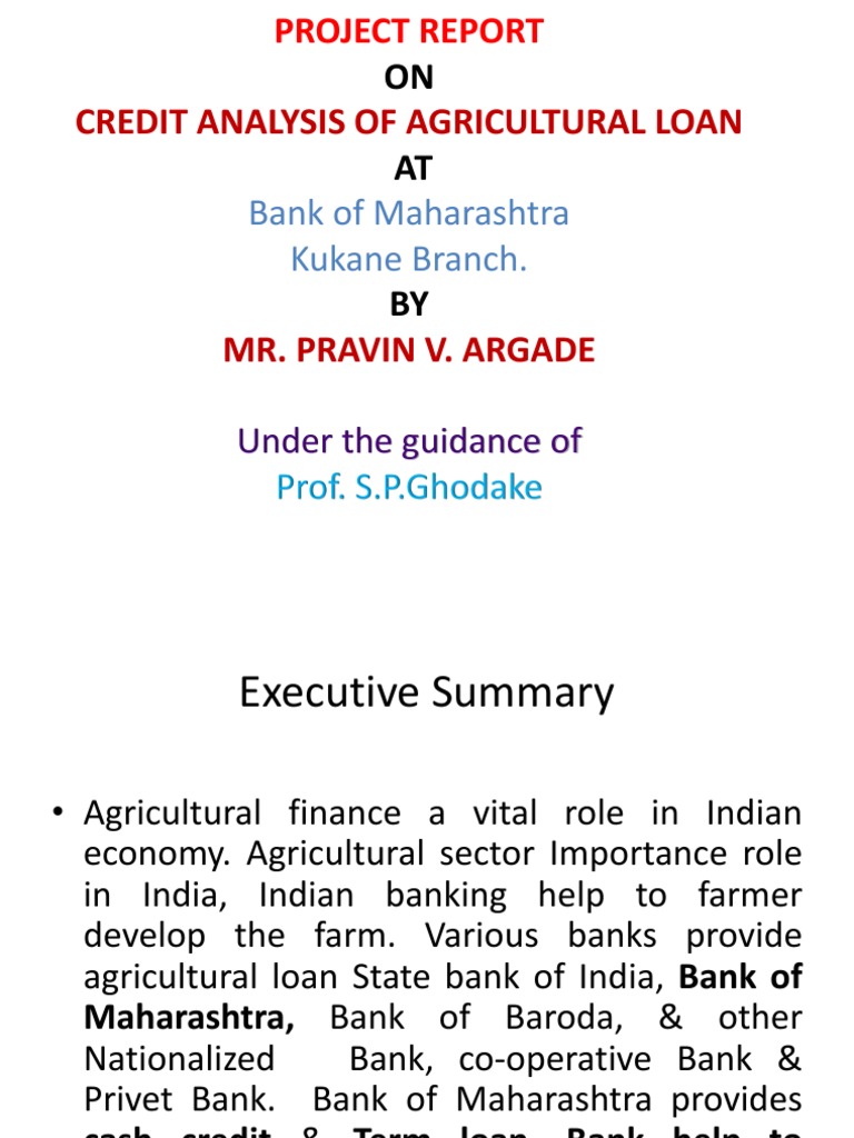 Agricultural Loan Economy Of India Farmer