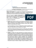 Evaluación Diagnóstica - Gestión de Negocios Internacionales