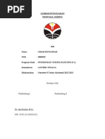 Cover Dan Lembar Pengesahan Proposal Penelitian & Skripsi Cover Dan Lembar Pengesahan Proposal Penelitian & Skripsi