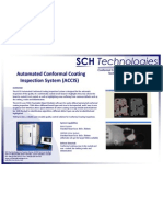 ACCIS Automated Conformal Coating Inspection System Single Page Brochure 100209