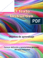 El Texto Instructivo