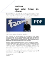 Facebbok Nach Datenschutz Lösungen