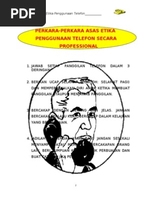 Teknik Menjawab Telefon