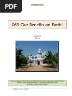 063 Our Benefits on Earth