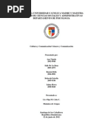 Exposición cultura y genero