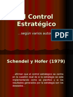 El Control Estratégico