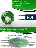 Green Products Standards Ecolabels ANSI 11-11