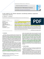 A new model in rail–vehicles dynamics considering nonlinear suspension component behavior