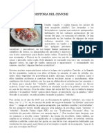 Historia Del Ceviche