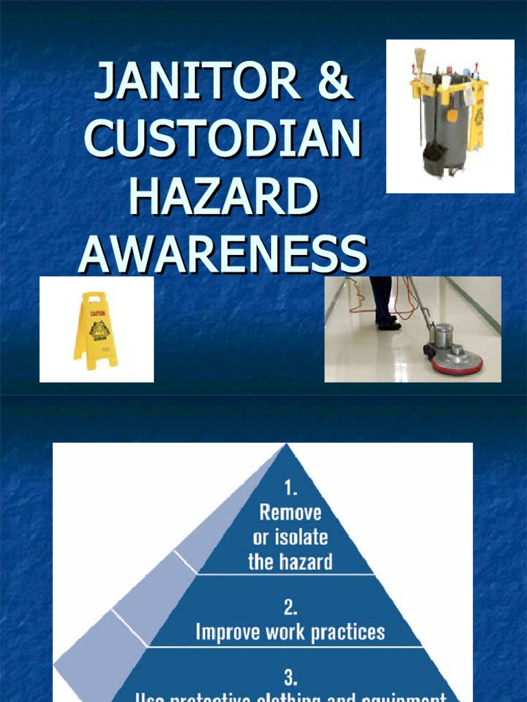 Janitors Custodians Hazards Awareness Personal Protective Equipment