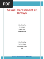 Sexual Harassment at Infosys