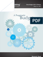 Budget 2012-13 Angel