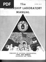 1965 Civil Air Patrol Cadet Leadership Laboratory Manual, CAPM 50-3