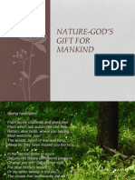 Nature-God's Gift For Mankind