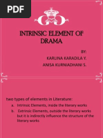 Intrinsic Element of Drama