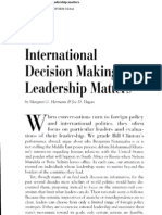 Int-l Dec- Making Lead Matters