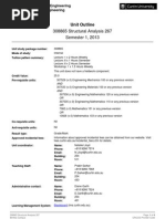 Structural Analysis 267 Semester 1 2013 Bentley Campus INT[1].