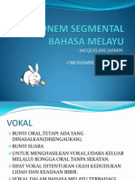 Fonem Segmental Bahasa Melayu