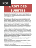 Droit Des Suretes