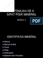 2516 Sifat Fisik Mineral