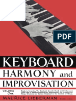 Maurice Lieberman - Keyboard Harmony and Improvisation, Vol. 1