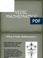 Vedic Mathematics Presentation