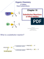 Chapter 10. Substitution Reactions of Alkyl Halides