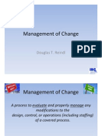 R&T 2009 - Management of Change