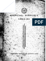 BTTB Annual Report - 1982-83