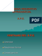 Acuerdo Preventivo Extrajudicial