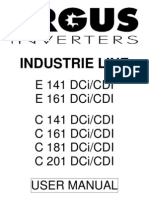 Argus Inverters E141 CDI PDF
