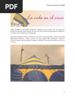 La Vida en El Circo - Entrevista de Semblanza