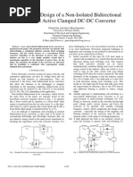 Analysis of Non-Isolated Bidirectional DC-DC Converter With ZVS