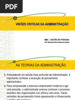 VISÕES CRITICAS DA ADMINISTRAÇÃO - MBA.ppt
