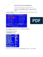 Instalacion - WINDOWS XP