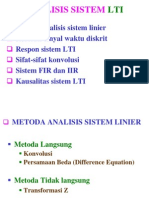 BAB 4 Analisis Sistem LTI