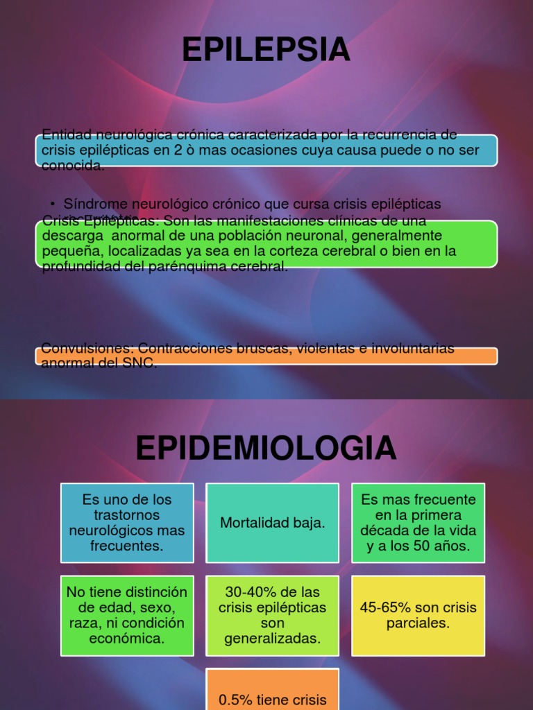 Epilepsia PDF Epilepsia Neurología