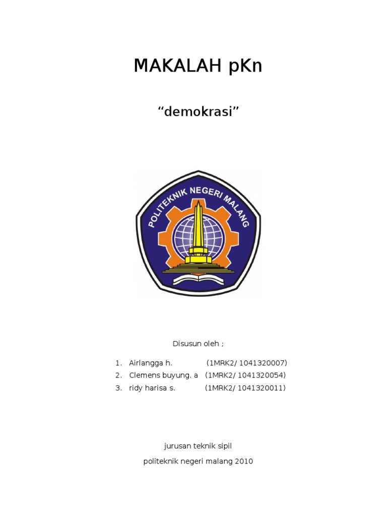 Makalah Demokrasi Doc