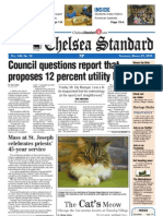 Chelsea Standard: Council Questions Report That Proposes 12 Percent Utility Hike