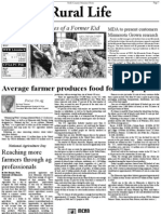 Rural Life: Average Farmer Produces Food For 155 People