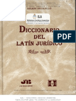 Diccionario del latin jurídico - Nelson Nicoliello