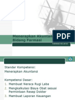 Menerapkan Akuntansi Dalam Bidang Farmasi