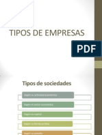 Clase Tipo de Empresas